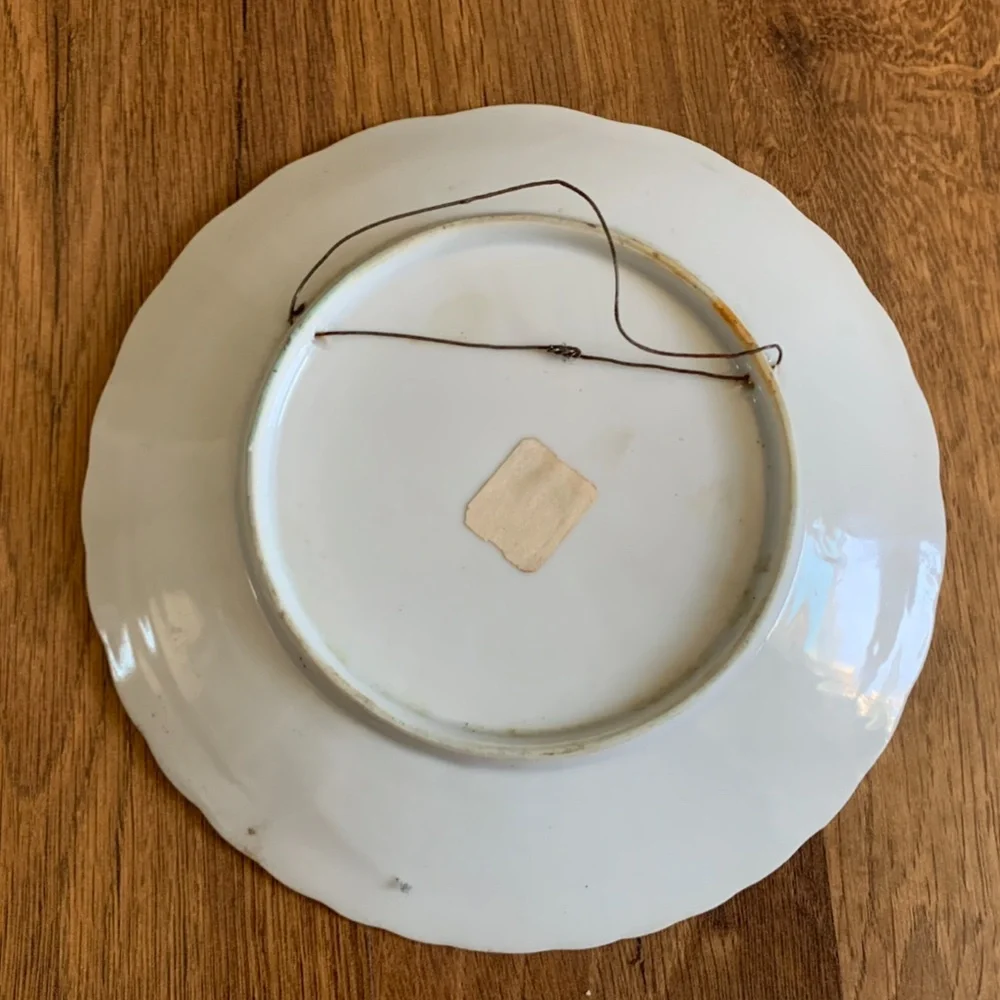 Vintage feminist plate