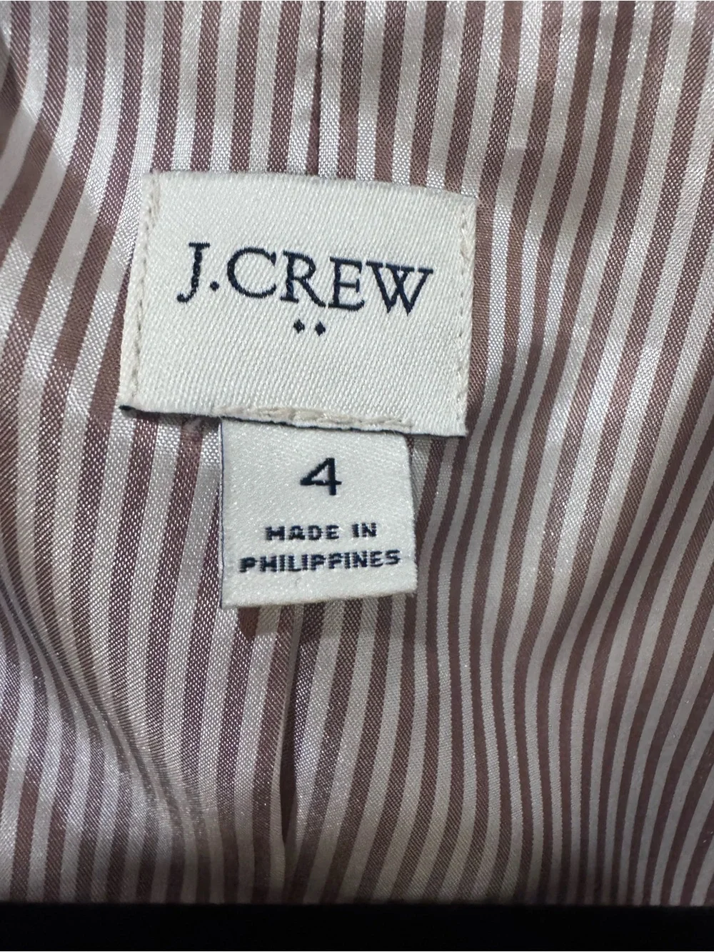 J. Crew tailored blazer