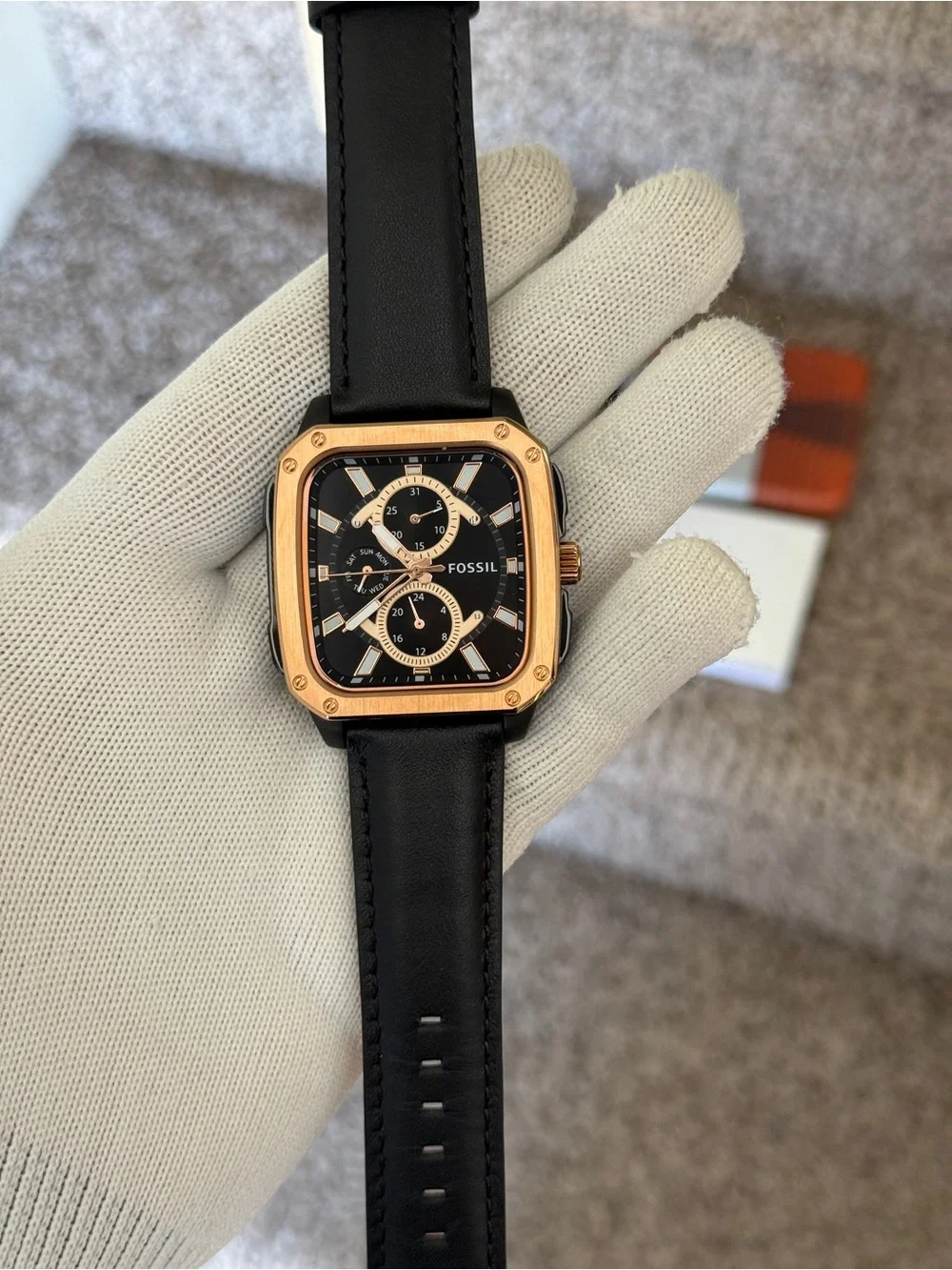 Fossil watch black