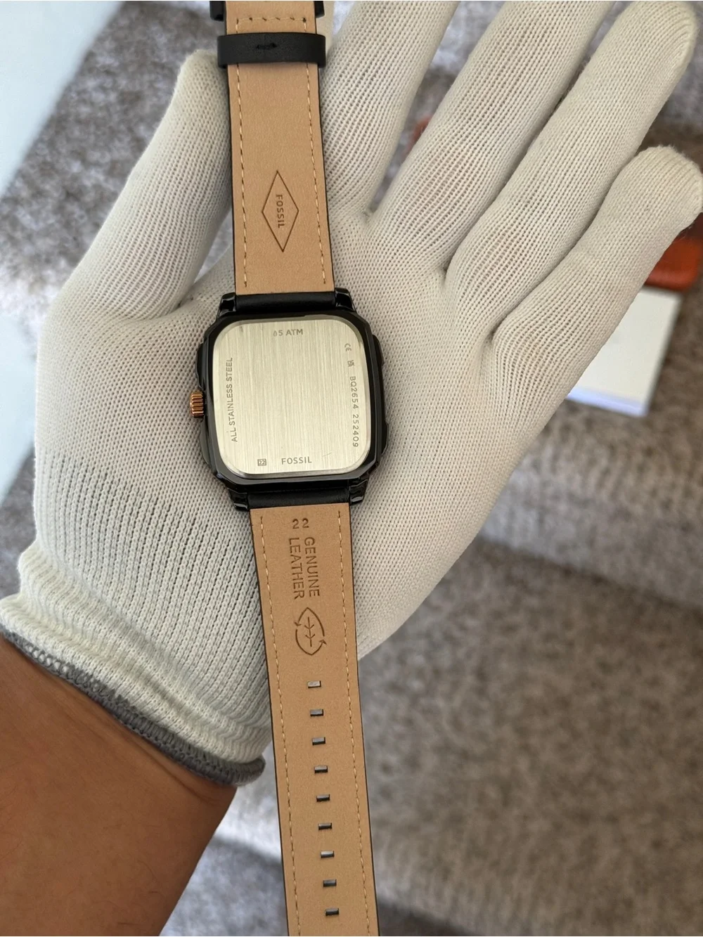 Fossil watch black