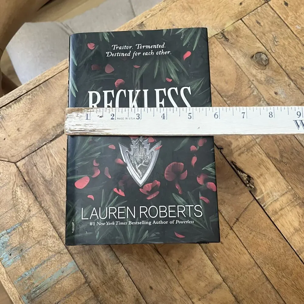 Powerless Fearless Reckless by Lauren Roberts Trilogy Hardcover Book Set
