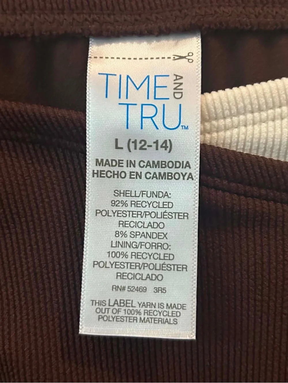 Time and Tru low rise