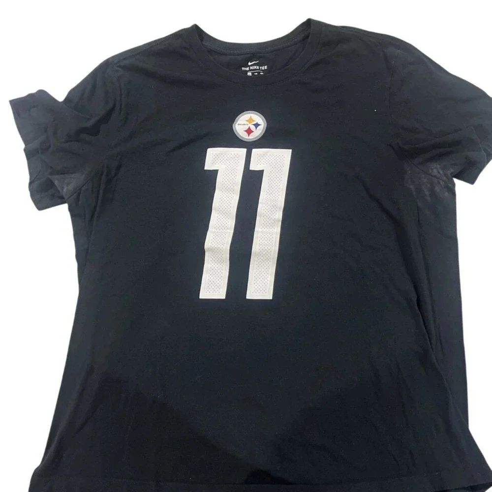 The Nike Tee Pittsburgh‎ Steelers Claypool #11 Football T-Shirt Black Mens M NWT