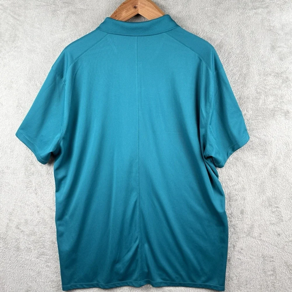 Indianapolis Motor Speedway Polo Shirt Mens 2XL Nike‎ Dri-Fit Embroidered Logo