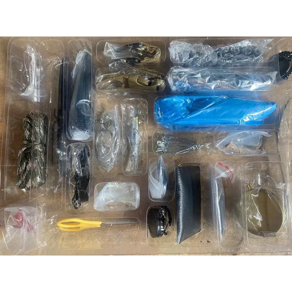 Hookeze Survival Kit Advent Calendar 24 Days Tactical Gear Emergency Tools HKZ-S