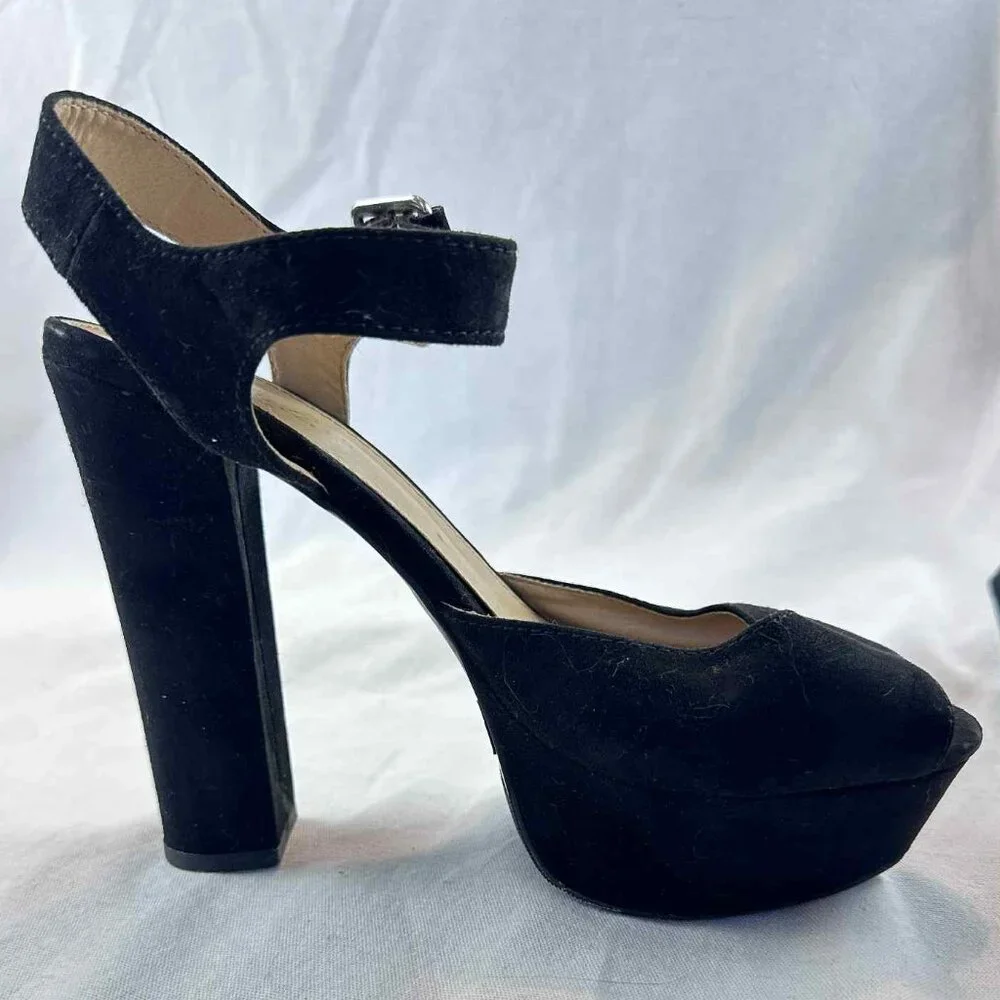 Candie’s Black Platform‎ Heels | Size 7.5