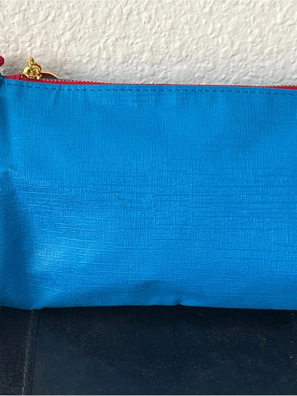 Moschino vibrant blue