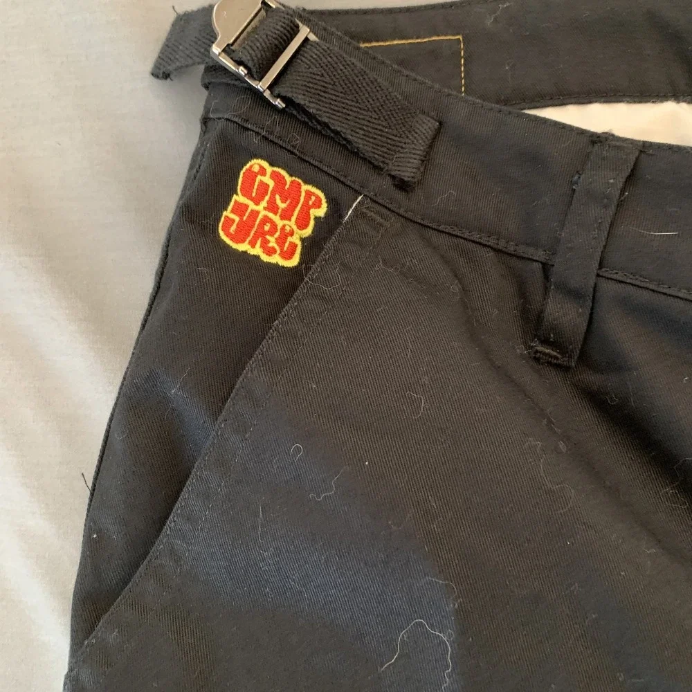 Empyre Cargo Pants Mens 28x30 Black Empyre Stax Loose Fit Adj. Waist Sk8 Street‎