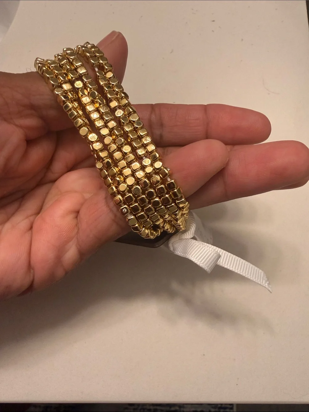 J. Crew elegant gold