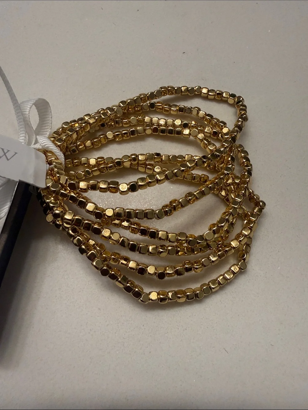 J. Crew elegant gold