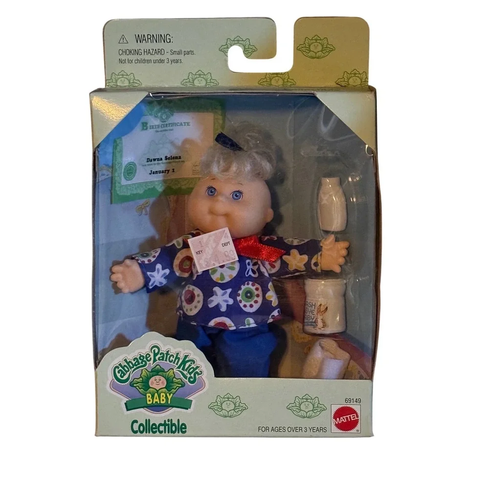 Vintage‎ 1995 Cabbage Patch Kids Baby Dawna Selena Mattel Collectible Doll 69149