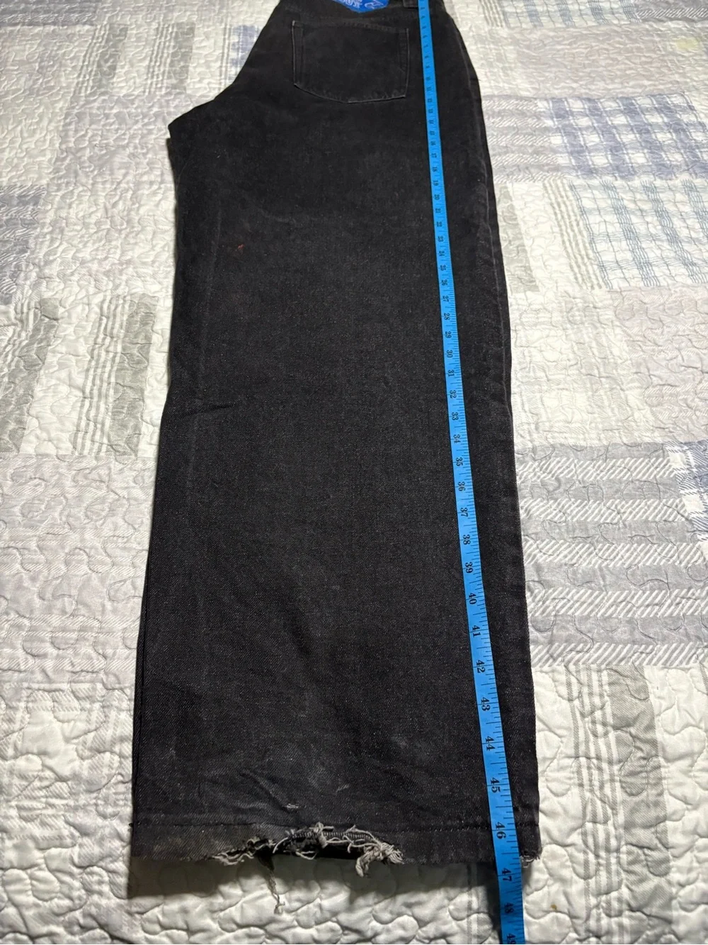 N/A black denim