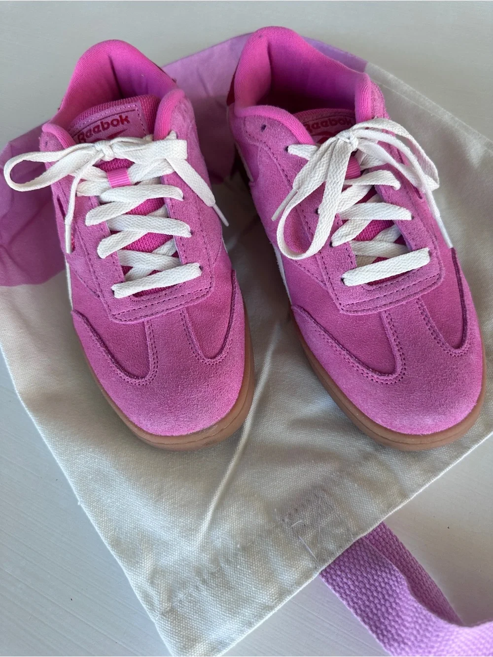 Reebok worn size