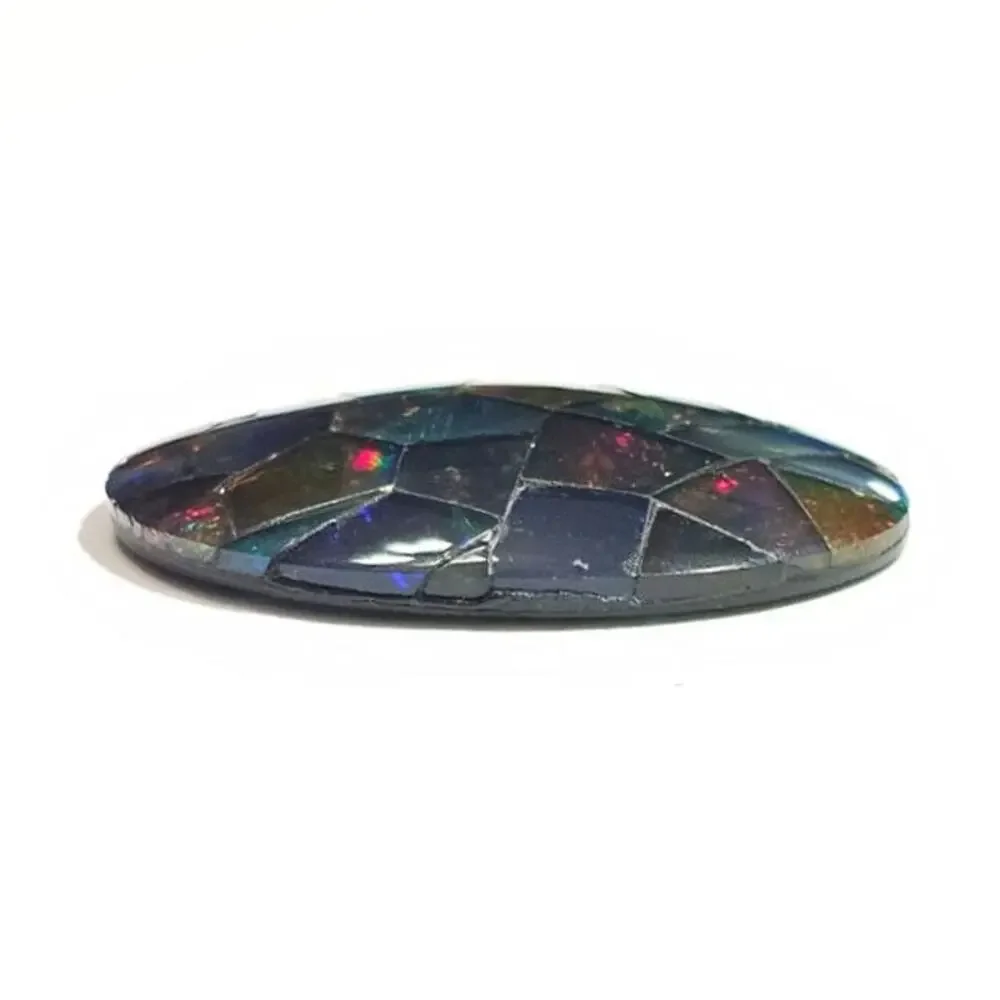 Australian Opal Mosaic Doublet Cabochon large australian