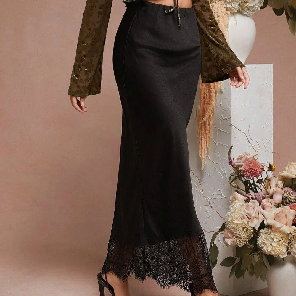 N/A black maxi