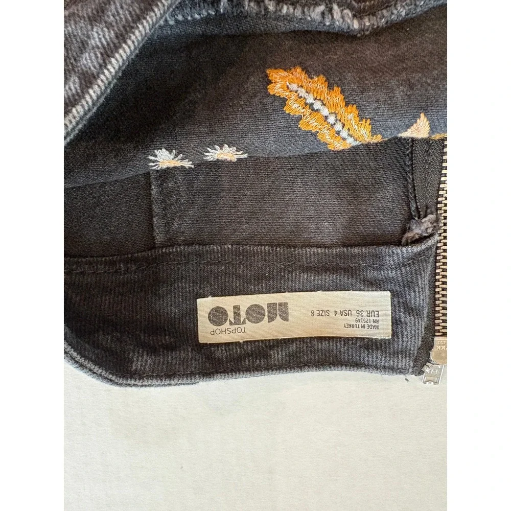 Topshop black denim