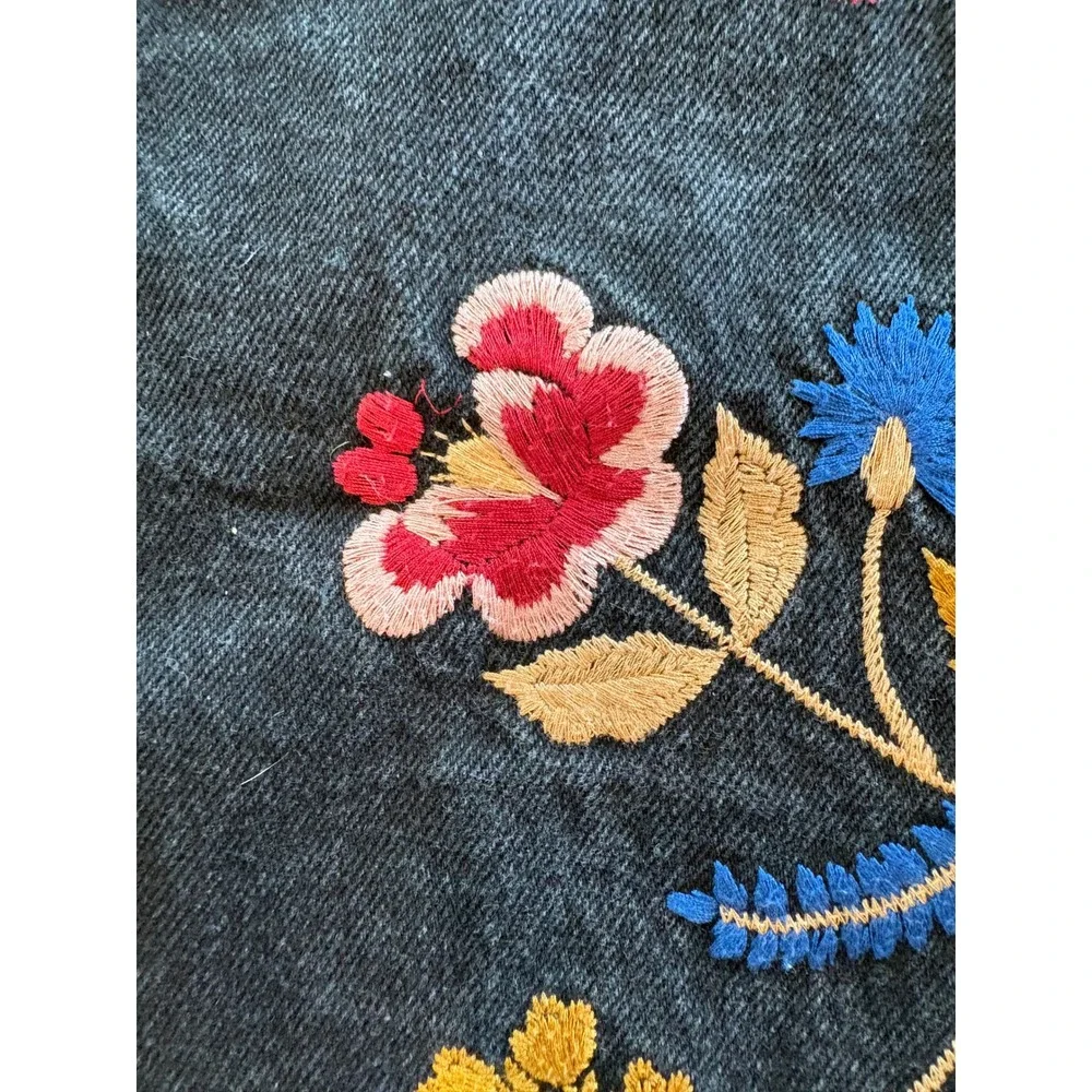 Topshop black denim