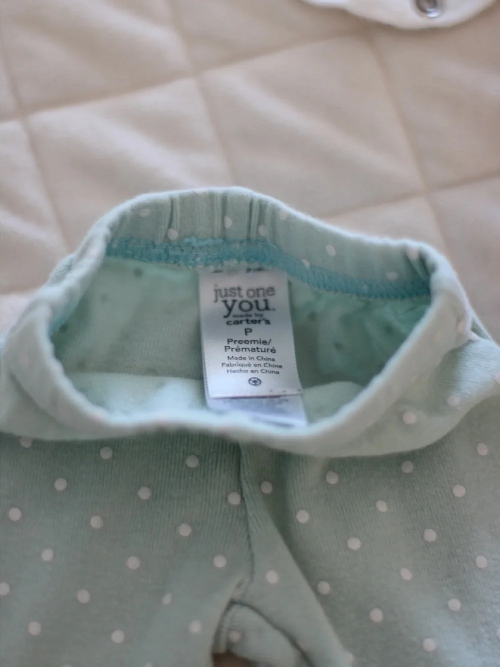 Carters soft mint
