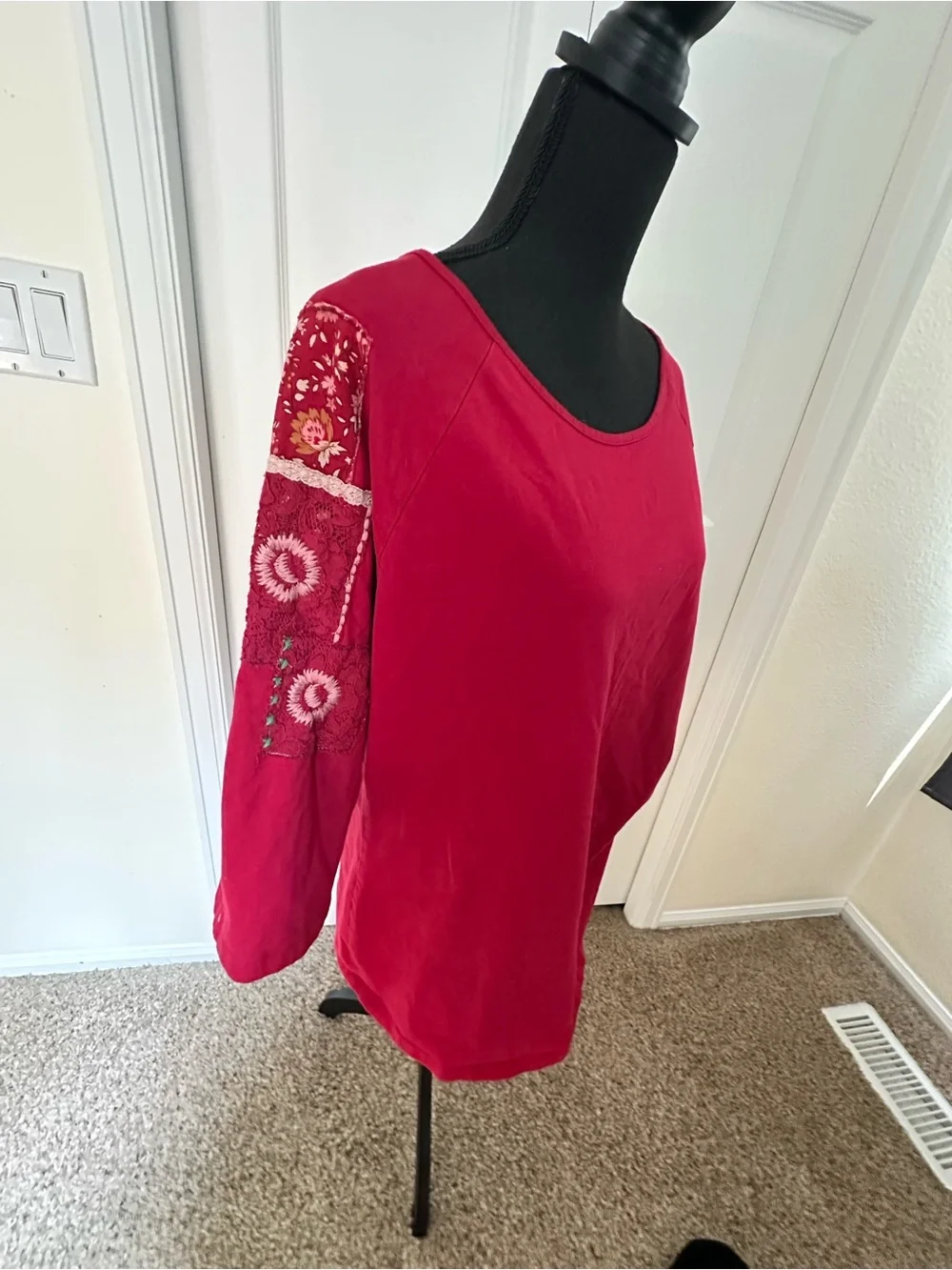 April Cornell bright red