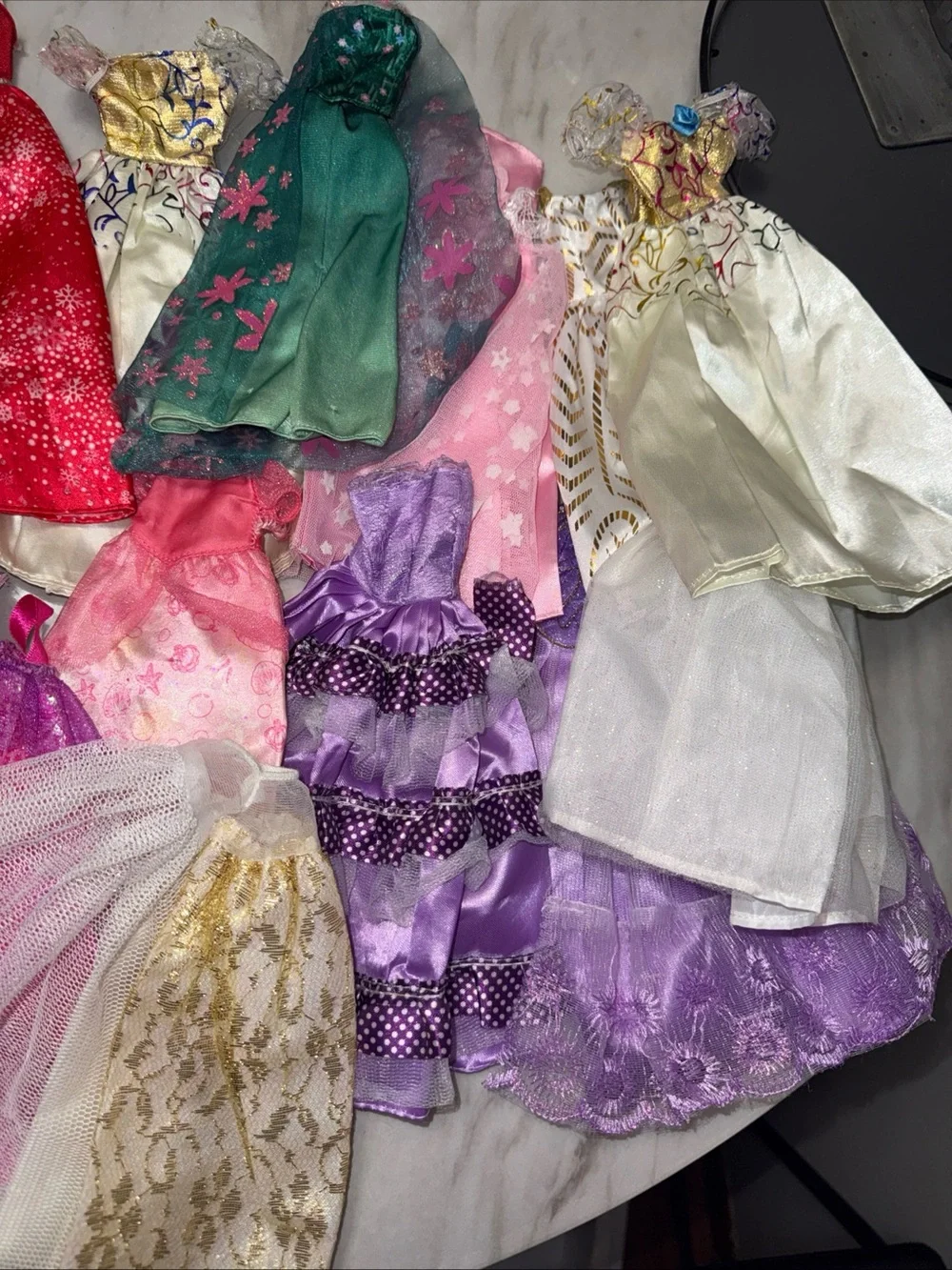 Princess Ana doll and princess dress lot