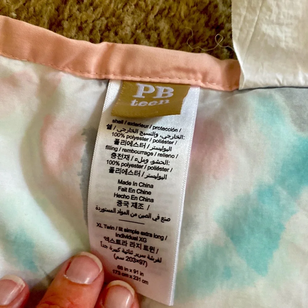 Pottery Barn Teen spray breathable features