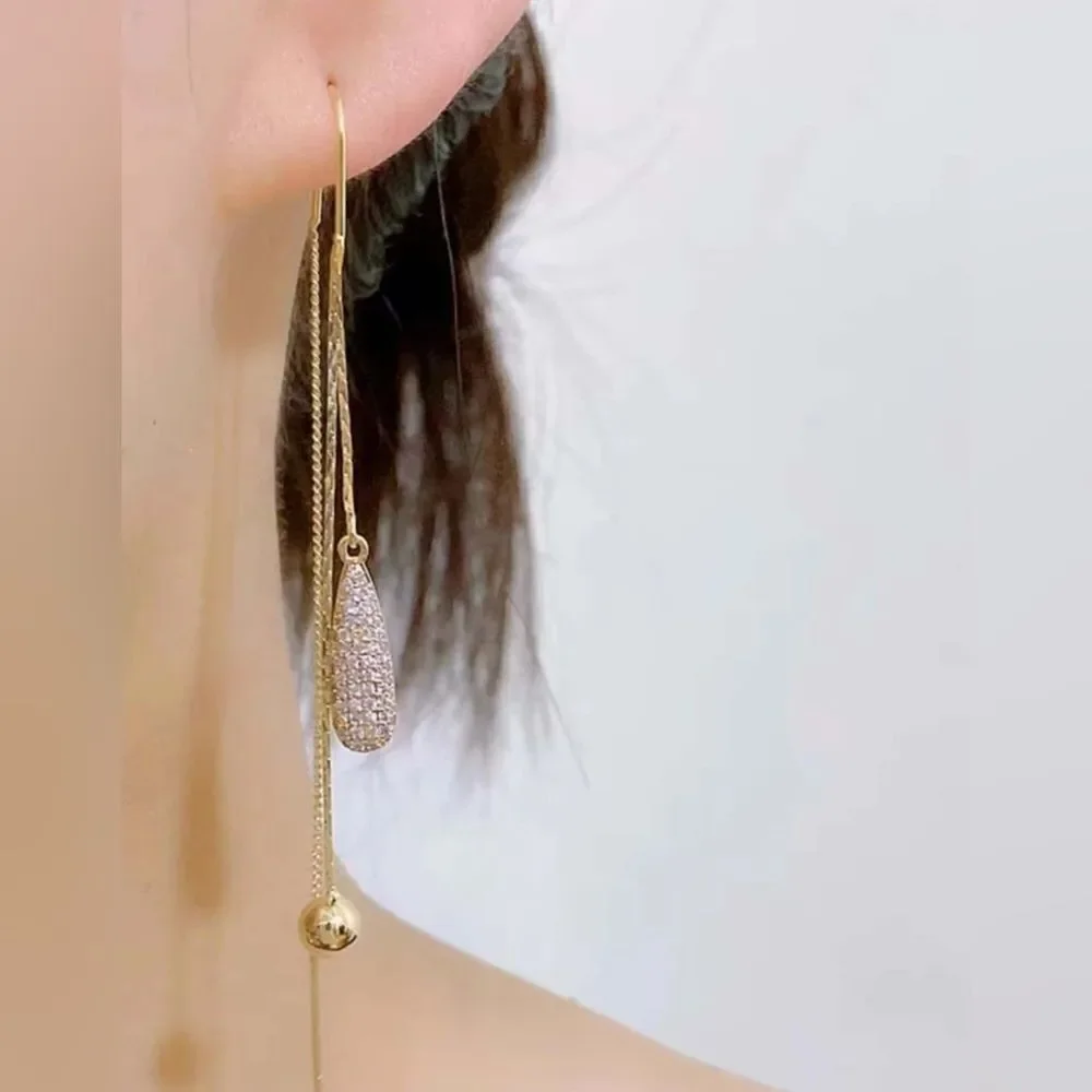 Geo dangle earrings A861