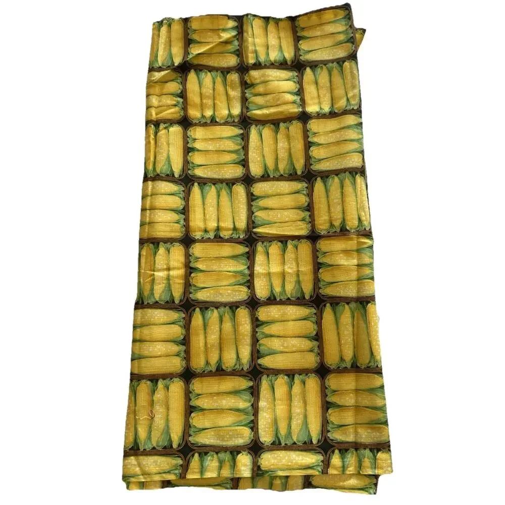 Patty Reid Designs 2009 Yellow Corn on The Cob Sew/Quilt Fabric 2‎ Yards 10”