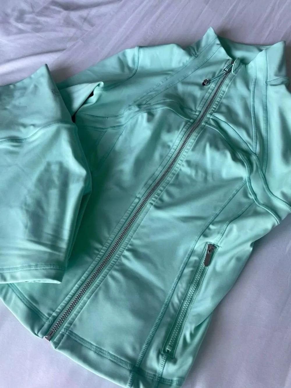 Women's Mint Athletic Short Set