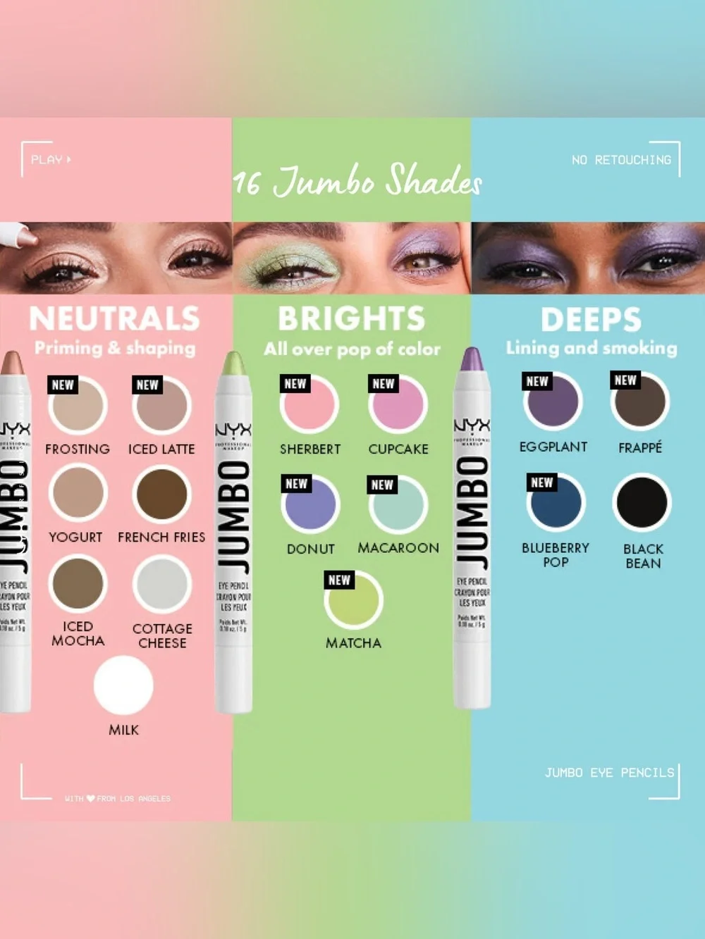 NYX brand new