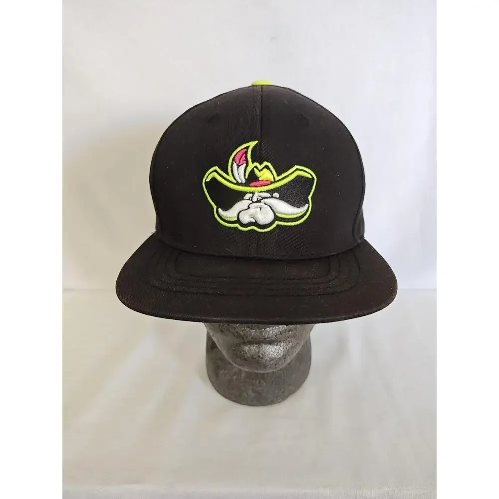 UNLV Running Rebels‎ Hat Cap Top of the World Snapback Black Neon Green Vegas,