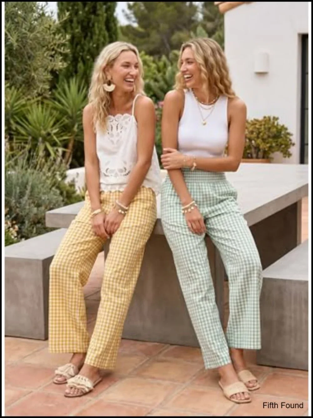 N/A breezy gingham