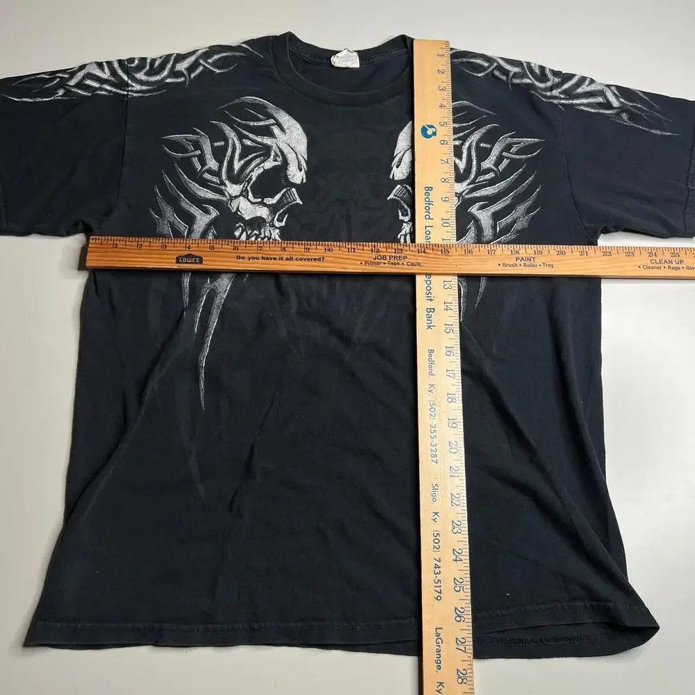 Gildan vintage skull