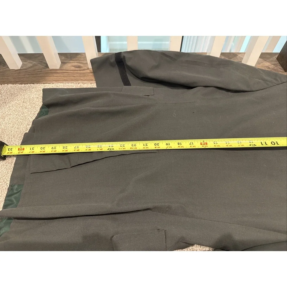 Vintage 1970s Vietnam Era US Army Green Dress Uniform M‎ Jacket 30R Pants 7 Hat
