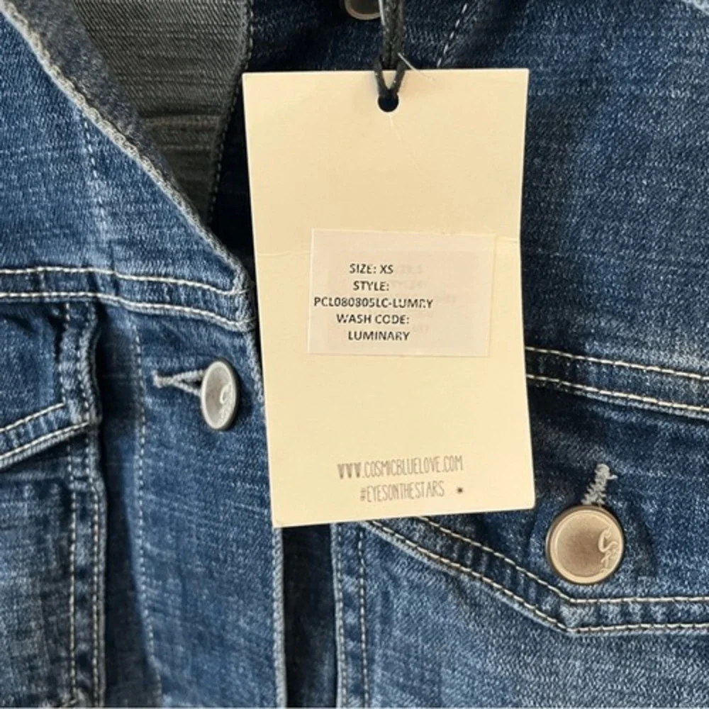 cosmic blue love classic denim