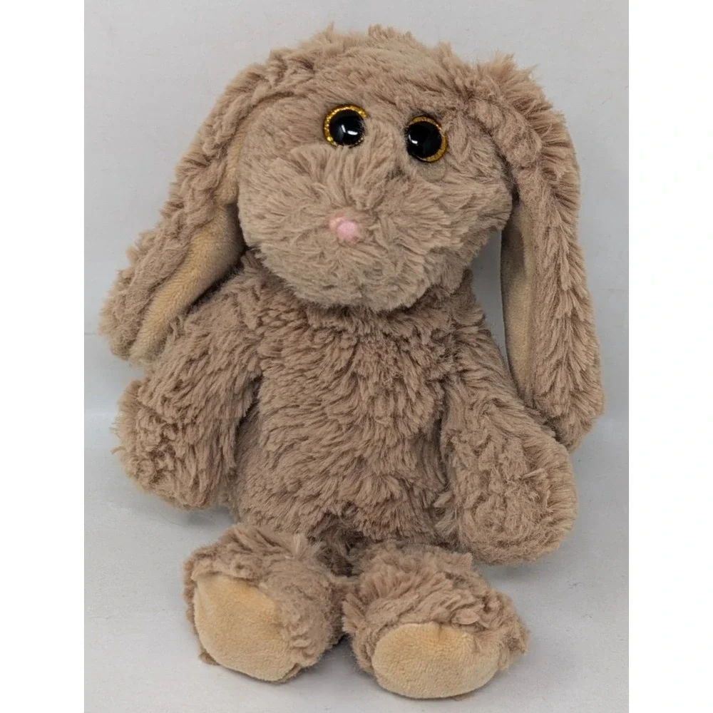 TY Attic Treasures Plush Adrienne Brown Bunny Rabbit Cuddlys Stuffed toy Mini 8