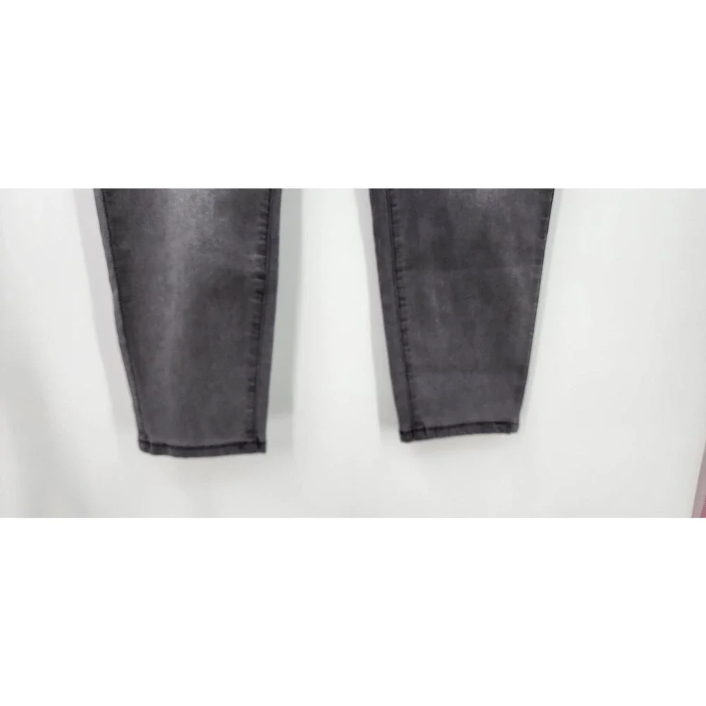 New NWT DG^2‎ by Diane Gilman Black Wash Skinny Jeans Size 16 P W