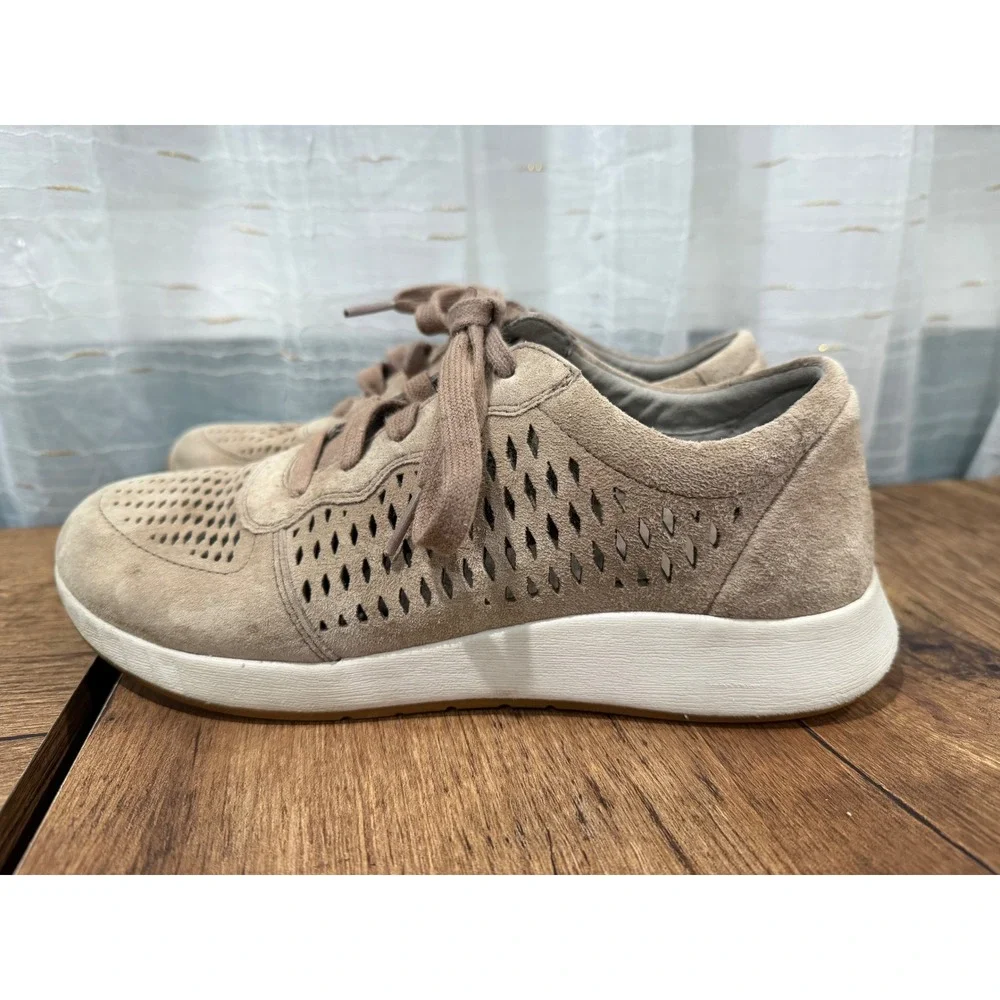 Dansko perforated suede