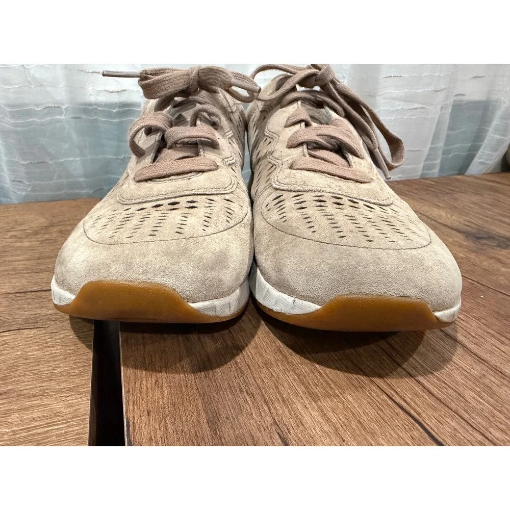 Dansko perforated suede