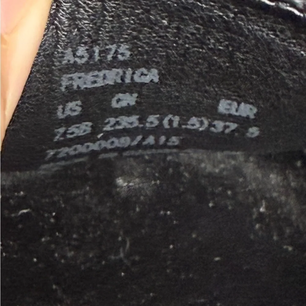 Coach Fredrick Black Leather Loafers Womens Sz‎ 7.5