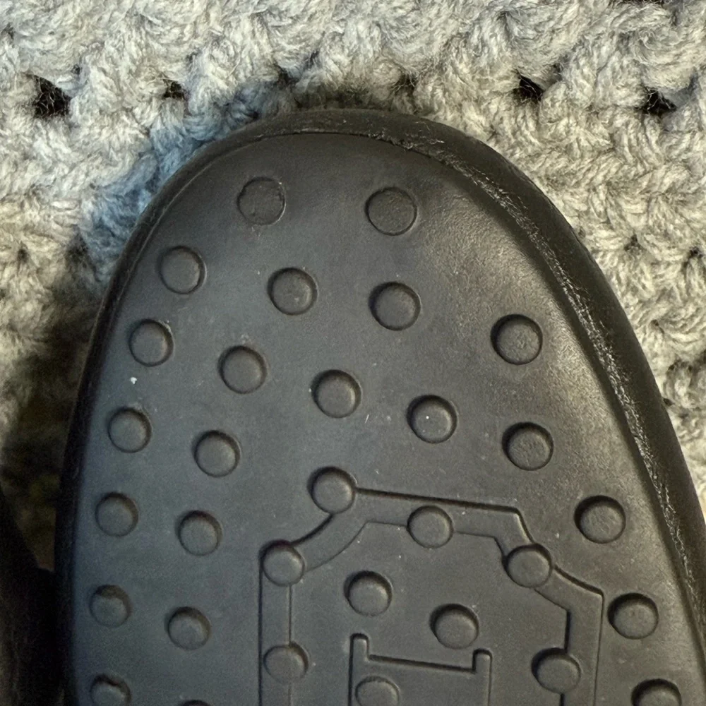 Coach Fredrick Black Leather Loafers Womens Sz‎ 7.5