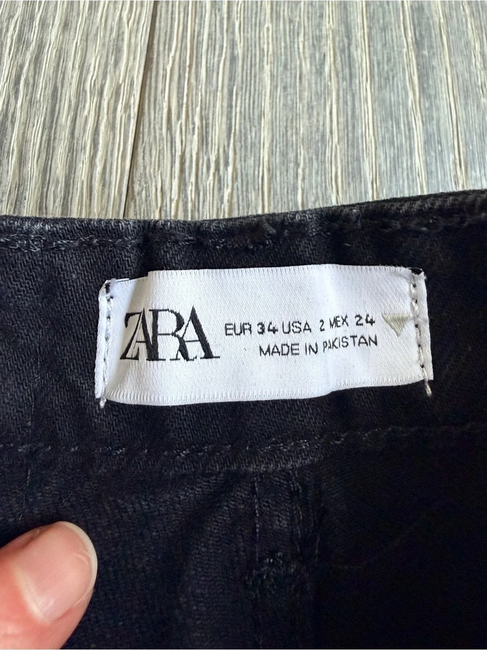 Zara straight leg