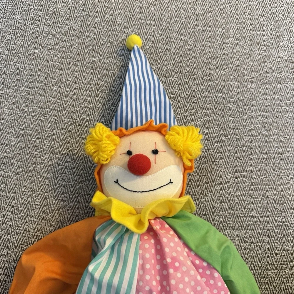 Russ chuckles clown
