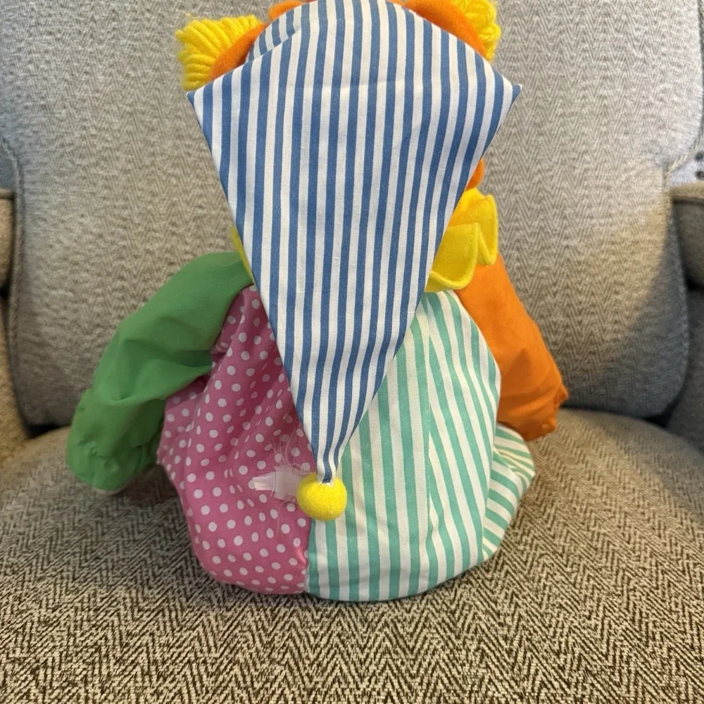 Russ chuckles clown