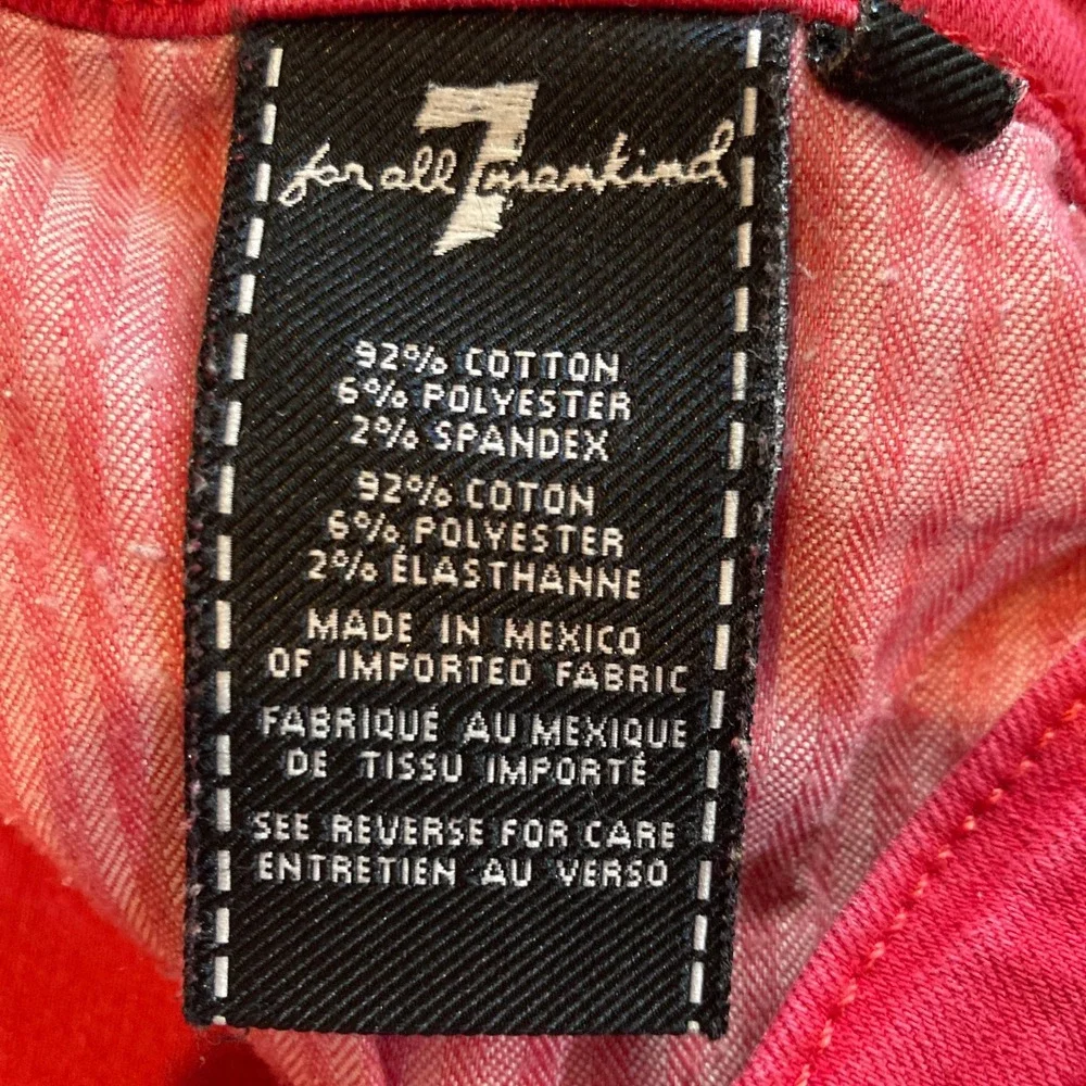 7 For All Mankind please check