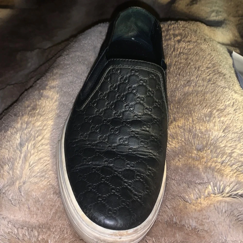 Gucci rare leather