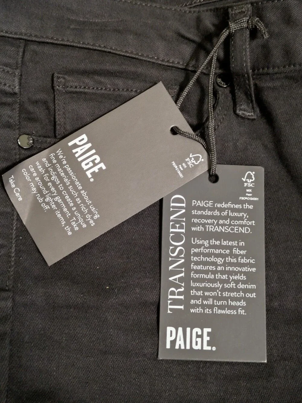 PAIGE sleek black