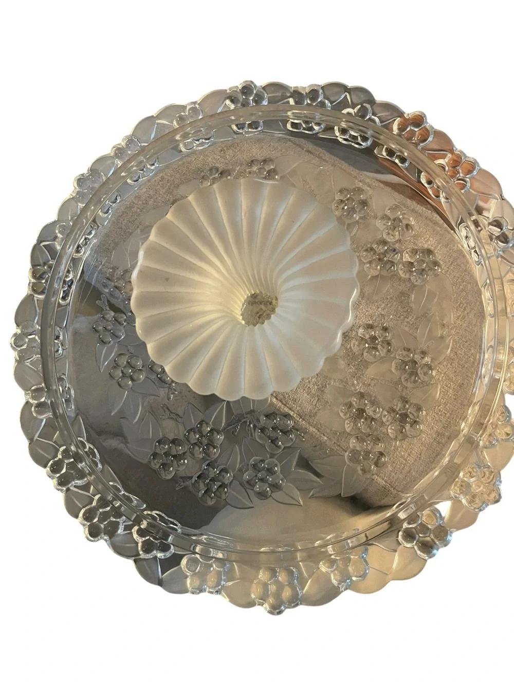 Mikasa cake plate