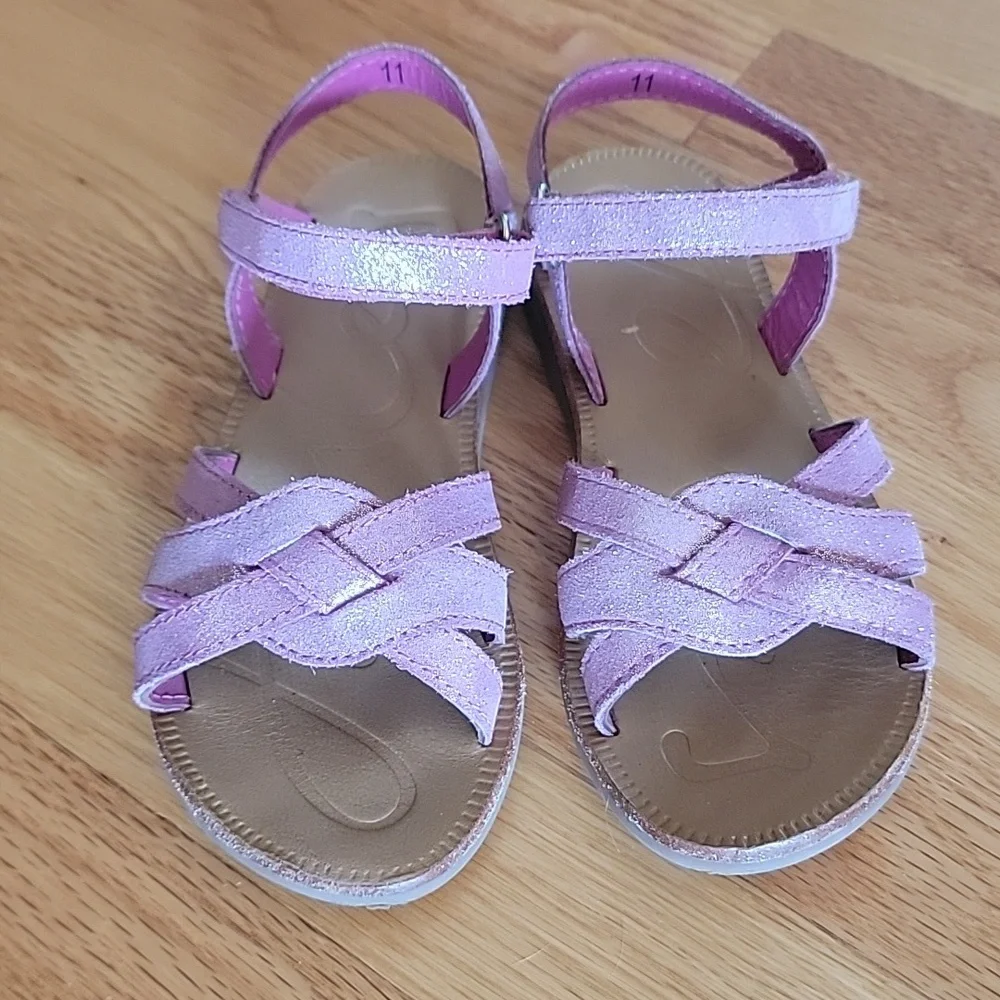 Joules glitter pink