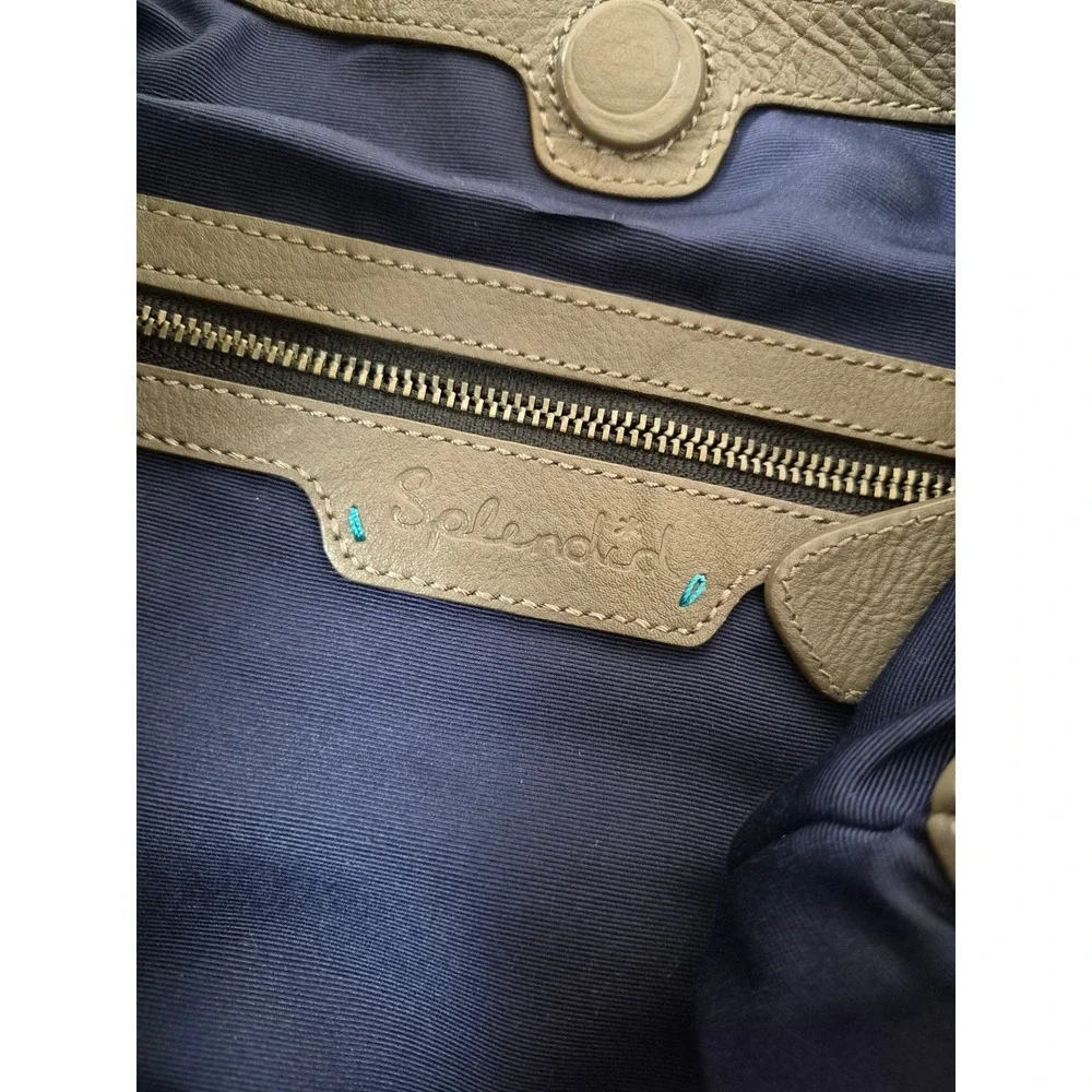 Splendid perforated leather