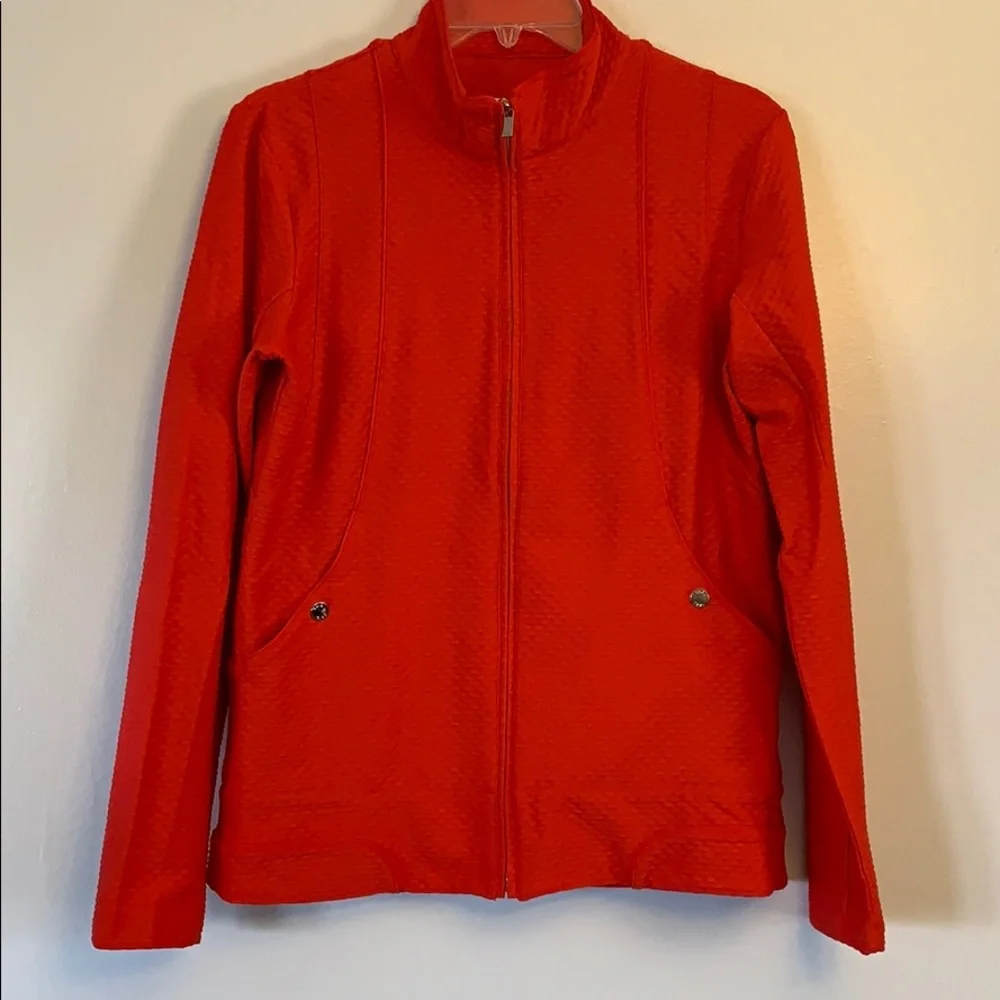 TAIL - athletic waffle‎ jacket, size small